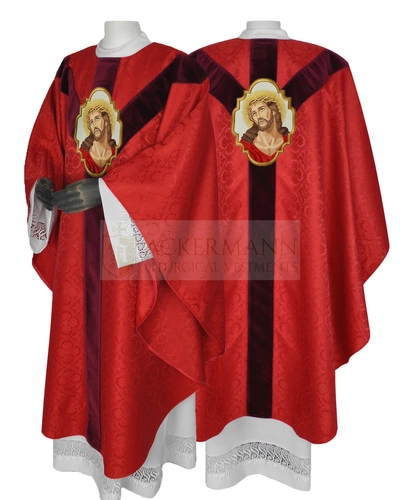 Halbgotische Kasel #207ap