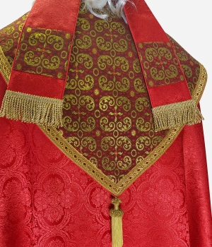 Nikolaus-gewand Kostüm Sankt Nikolaus (Kleidung des echten Hl. Nikolaus) SC8