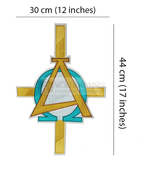 Gestickte Applikation