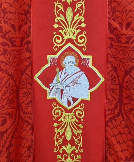 Gotische Kasel Die Apostel Petrus und Paulus