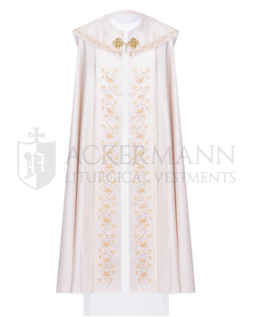 Gotische Rauchmantel mit Stola 033