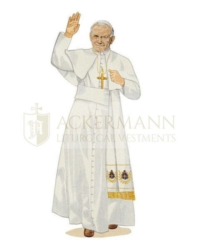 Gestickte Applikation