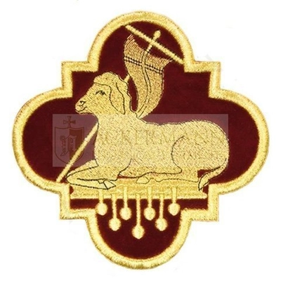 Gestickte Applikation