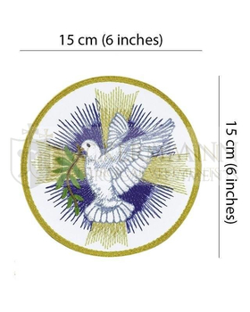 Gestickte Applikation