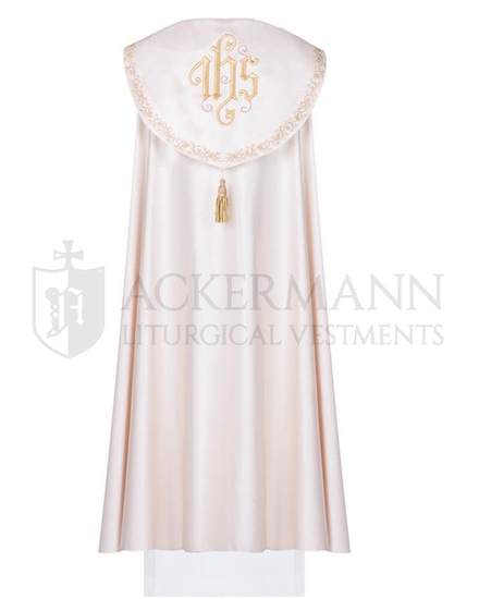 Gotische Rauchmantel mit Stola 033