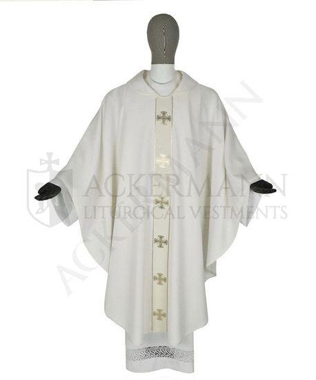 Gotische Kasel "Malteserkreuze" #104