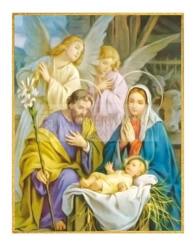 Bild auf dem Stoff "Christmas"