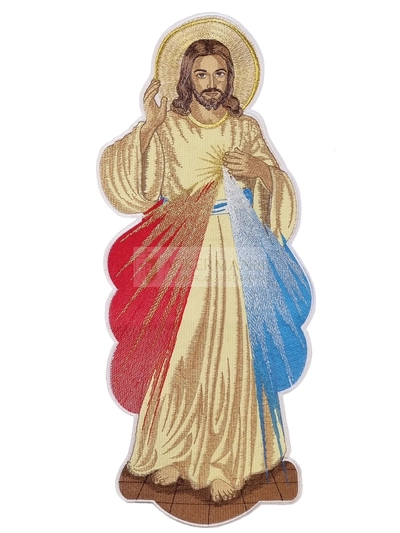 Gestickte Applikation