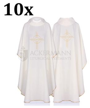 10 x Gotische Kasel  IHS 7013