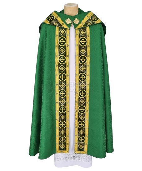 Gotische Rauchmantel mit Stola #29