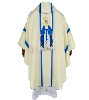 Gotische Kasel "Unsere Liebe Frau vom Rosenkranz"