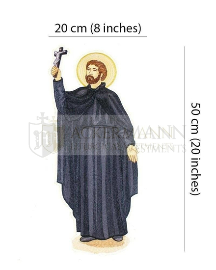 Gestickte Applikation