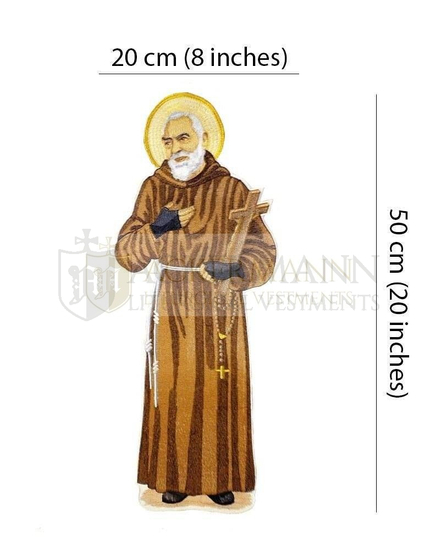 Gestickte Applikation