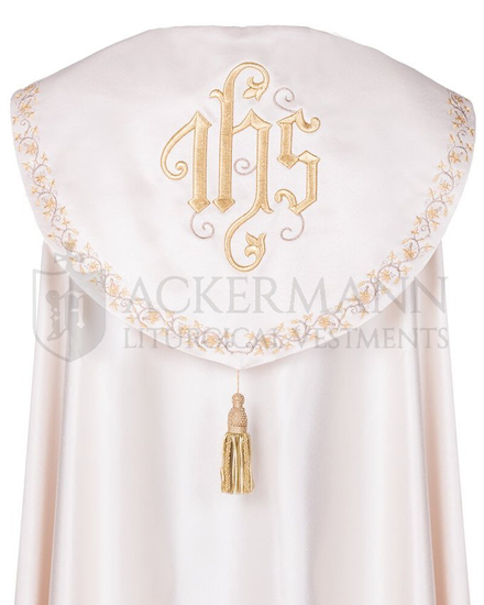 Gotische Rauchmantel mit Stola 033