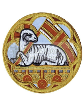 Gestickte Applikation