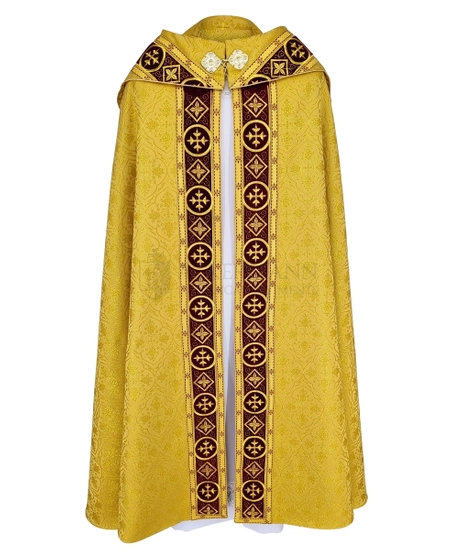 Gotische Rauchmantel mit Stola #29