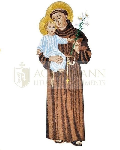 Gestickte Applikation