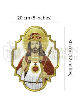 Gestickte Applikation