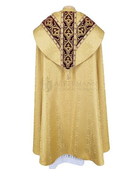 Gotische Rauchmantel mit Stola #729