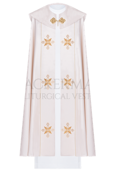 Gotische Rauchmantel mit Stola 023