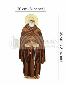 Gestickte Applikation