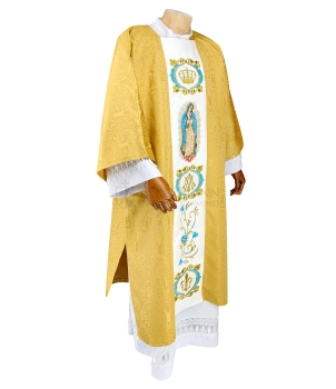 Gotische Dalmatik "Unsere Liebe Frau von Guadalupe"