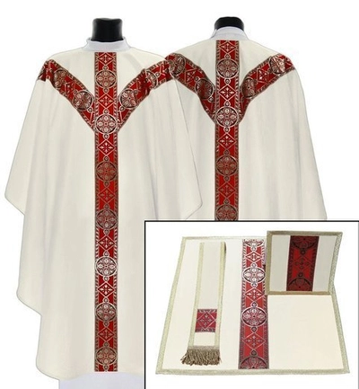 Semi Gothic Chasuble model 201