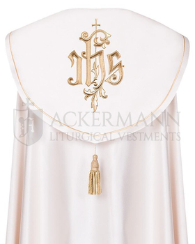 Gotische Rauchmantel mit Stola 023