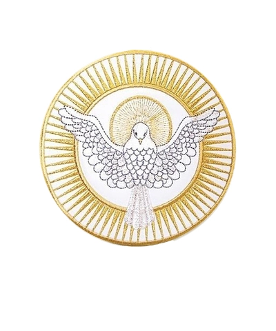 Gestickte Applikation