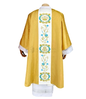 Gotische Dalmatik "Unsere Liebe Frau von Guadalupe"