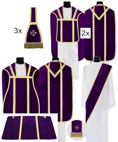 Satz liturgischer Gewänder 