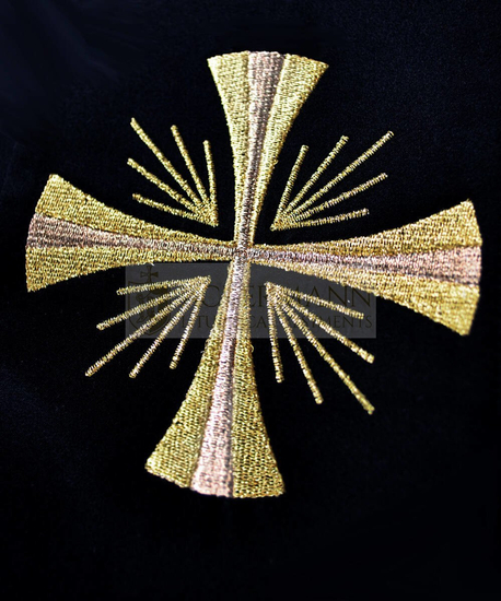 Gotische Rauchmantel mit Stola 021