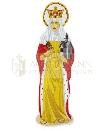 Gestickte Applikation