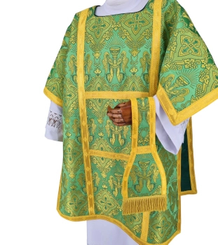 Römische Dalmatik aus hochwertiger italienischer Seide #60