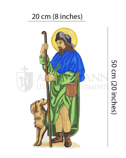 Gestickte Applikation