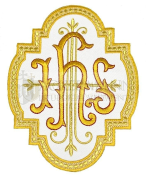 Gestickte Applikation IHS