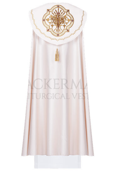 Gotische Rauchmantel mit Stola 004