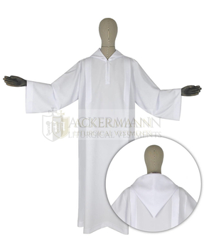 Albe mit Kapuze A6-B