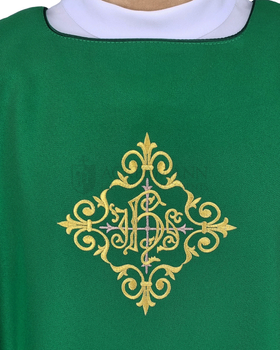 Gotische Dalmatik IHS Kreuze