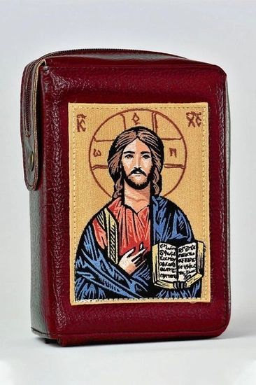 Cover für die Bibel mit Stickerei