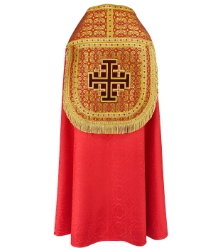 Römische Pluviale Jerusalem Kreuz #099