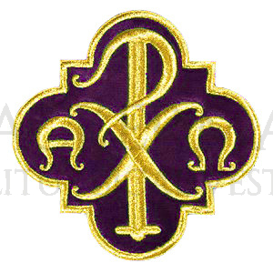 Gestickte Applikation