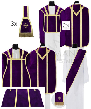 Satz liturgischer Gewänder 