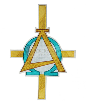 Gestickte Applikation