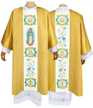 Gotische Dalmatik "Unsere Liebe Frau von Guadalupe"