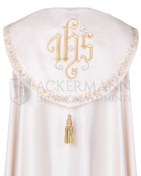 Gotische Rauchmantel mit Stola 033