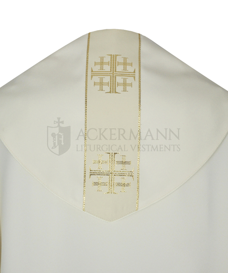 Gotische Rauchmantel mit Stola 103