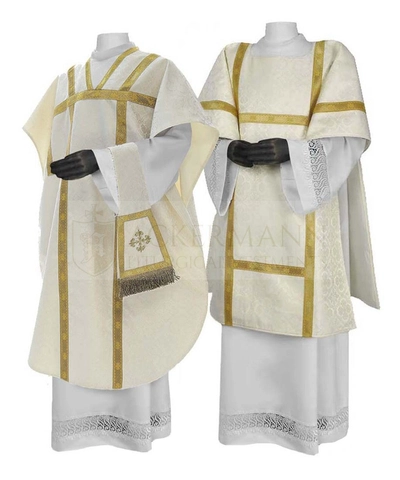 St. Philip Neri Gotische Kasel und Gotische Dalmatik #SET-FDR00-K25