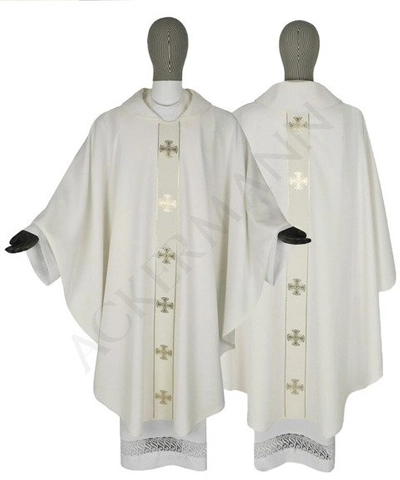 Gotische Kasel "Malteserkreuze" #104