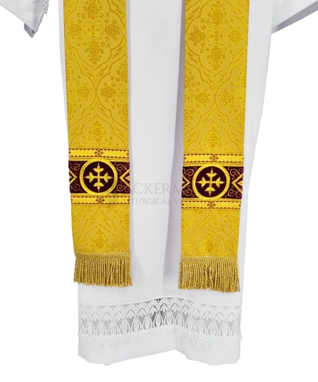 Gotische Rauchmantel mit Stola #29